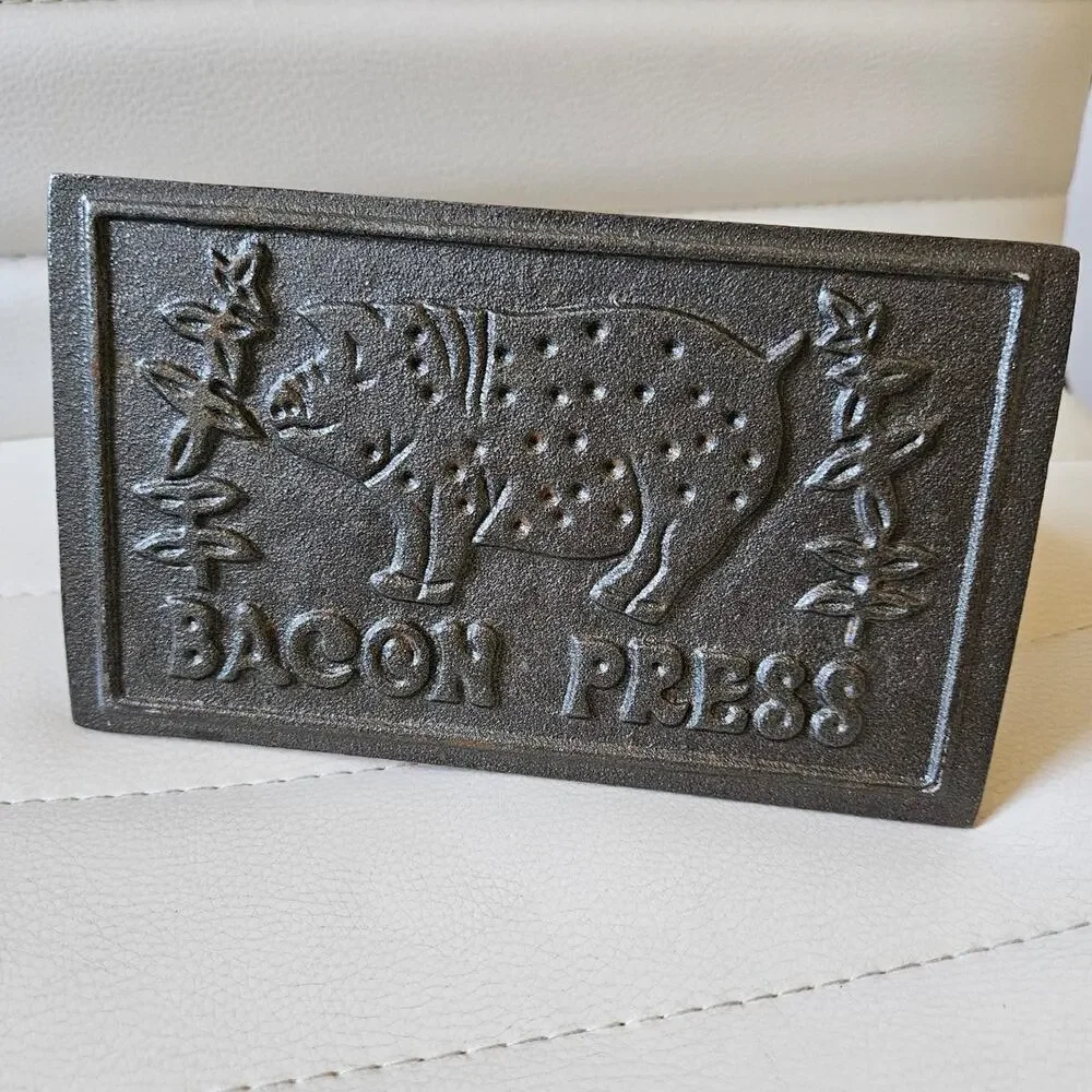 Vintage bacon press